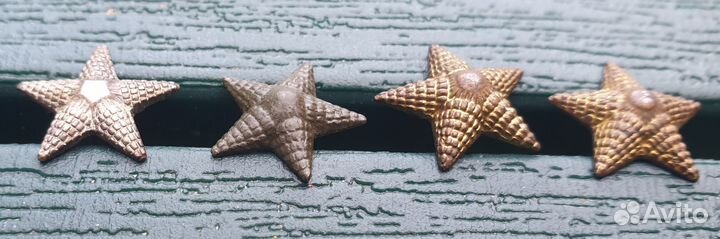 Звезды на погоны ркка мл. офицеры обр. 1943 г