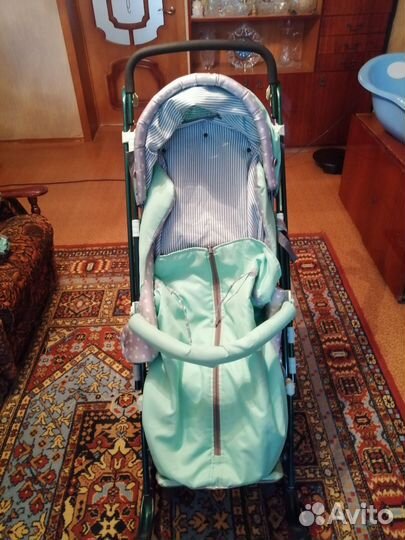 Детские санки коляска ника