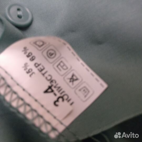 Рубашка фисташковая 182 112/44