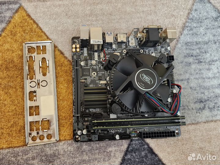 Материнская плата с процессором mini itx