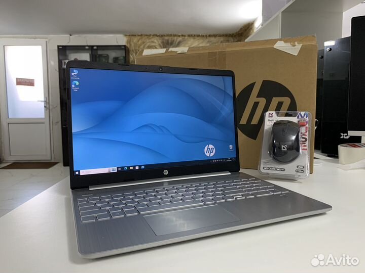 Мощный HP 512GB / Ryzen 5 5500u / отпечаток пальца