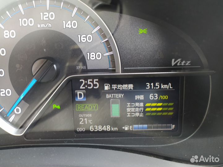 Toyota Vitz 1.5 CVT, 2018, 67 000 км