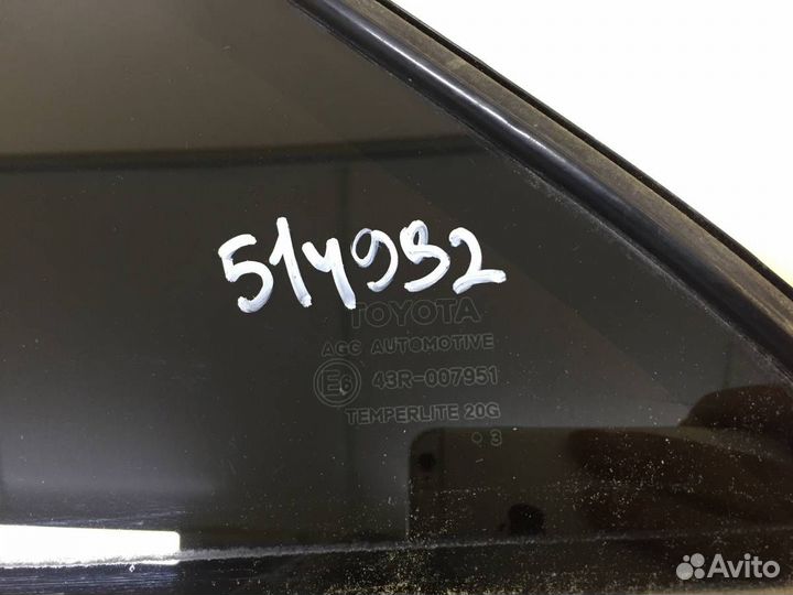 Стекло двери задней левой форточка Toyota Camry V5
