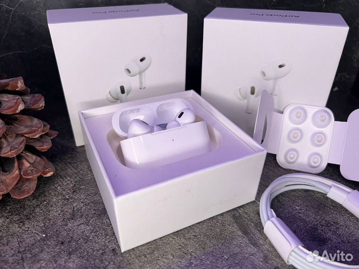 Airpods Pro 2 ios 16 / гарантия + силиконовый чехо