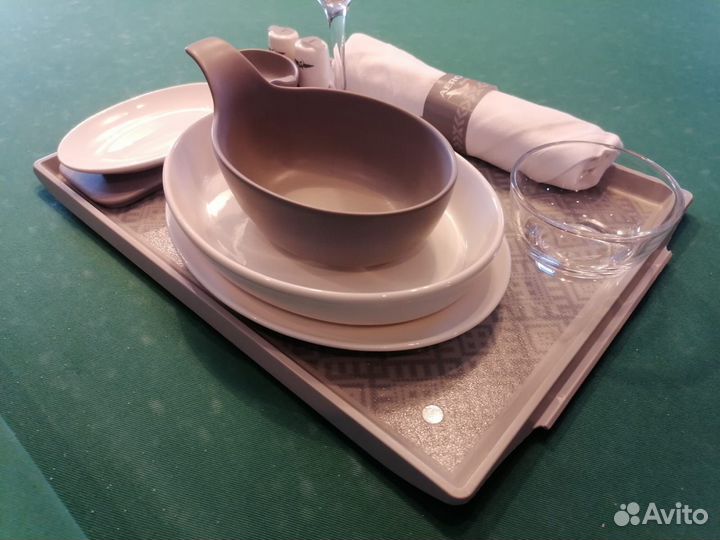 Набор столовой посуды Аэрофлот фарфор