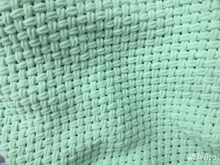 Плед из alize puffy