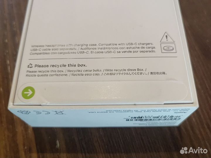 Наушники apple airpods 4 новые