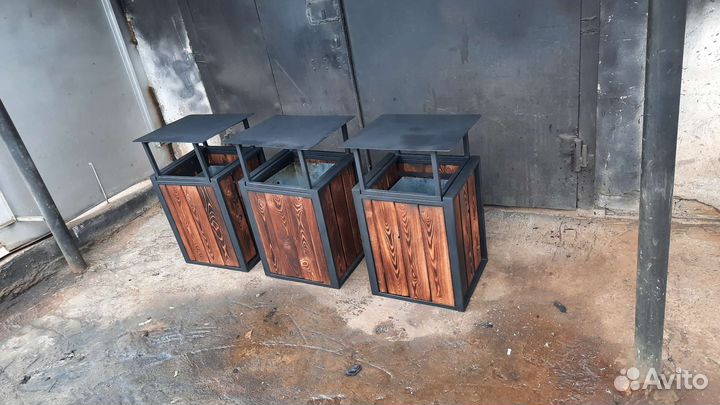 Урна уличная лофт