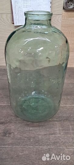 Бутыль стеклянная 10л