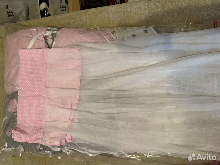 Балдахин и Бортики на кроватку