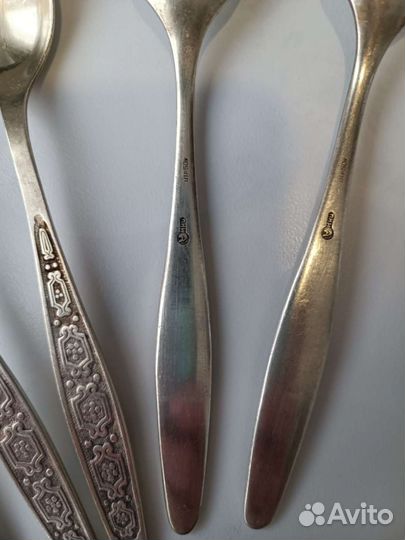 Столовые приборы мельхиор СССР