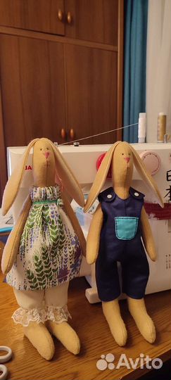 Заяц тильда ручной работы