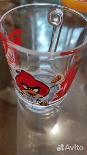 Тарелка и кружка детские Angry Birds