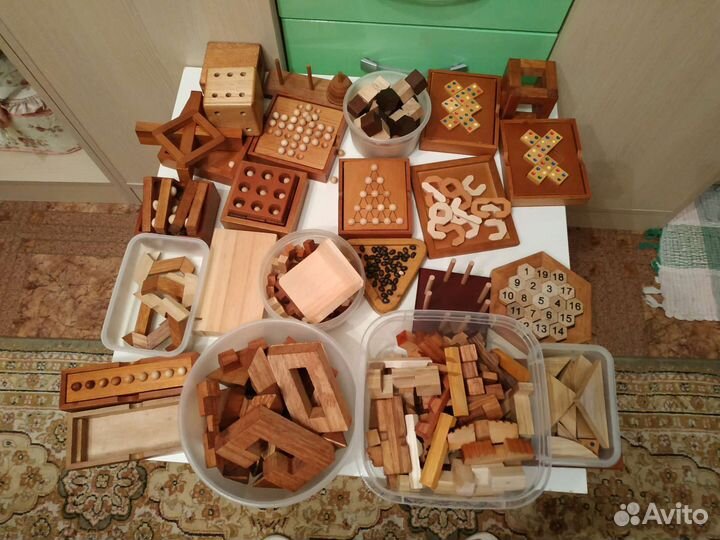 Деревянные головоломки