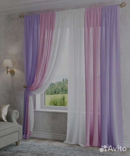 Шторы Развесить/Отпарить