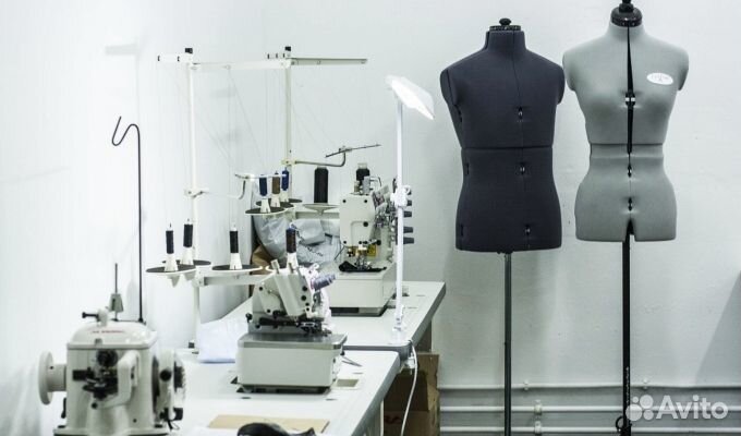 Швейное производство, на станции 