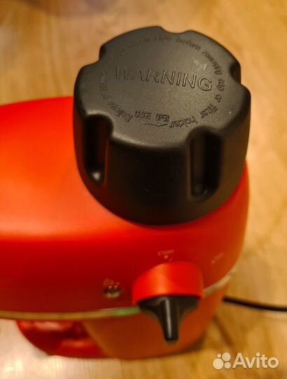 Кофеварка кт-760 рожковая Красная