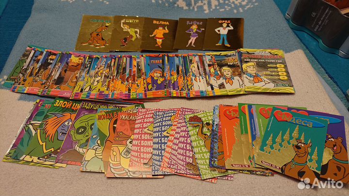 Карточки Скуби Ду. Великие тайны мира. 2006 г