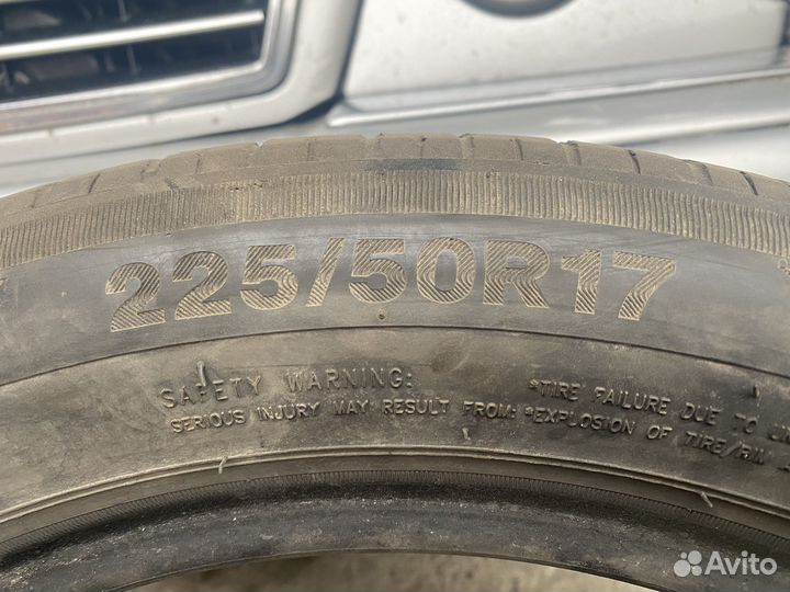 Летние шины 225 50 r17