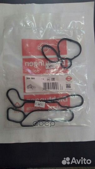 Прокладка opel astra J 10- масл.радиатора