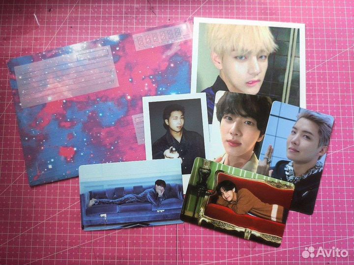 Секретный конверт с картами bts