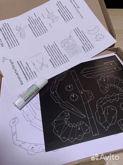 Картонная модель шлема штурмовика