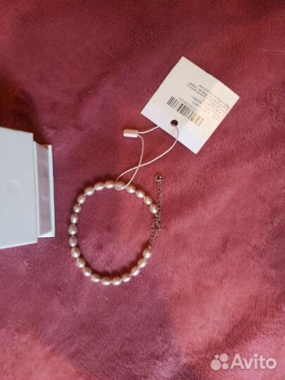 Браслет из натурального жемчуга