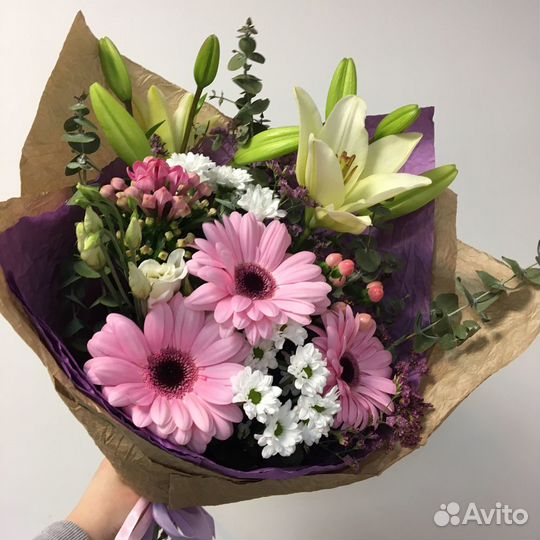 Букет цветов 031