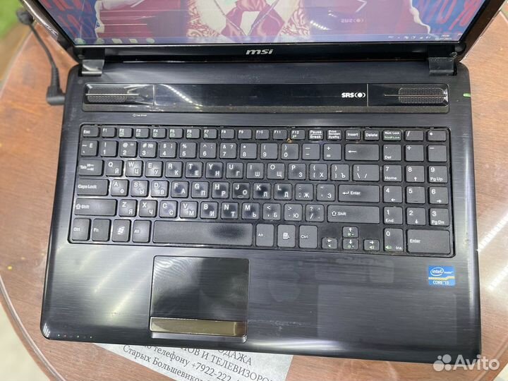 Ноутбук MSI на Intel Core i3-2310M