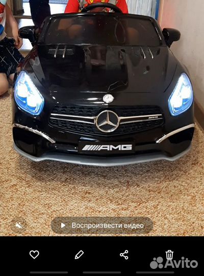 Детский электромобиль mercedes