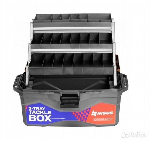 Ящик для снастей Tackle Box трехполочный