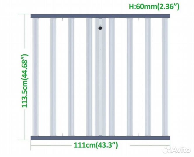 Светодиодный светильник Nanolux LED SN 720W