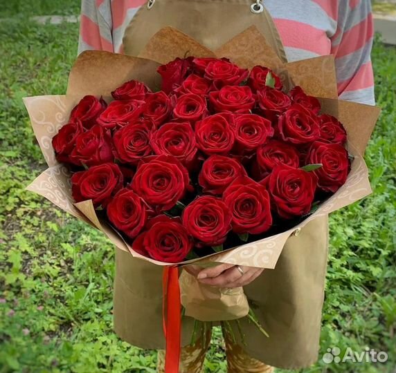 Букет роз Цветы