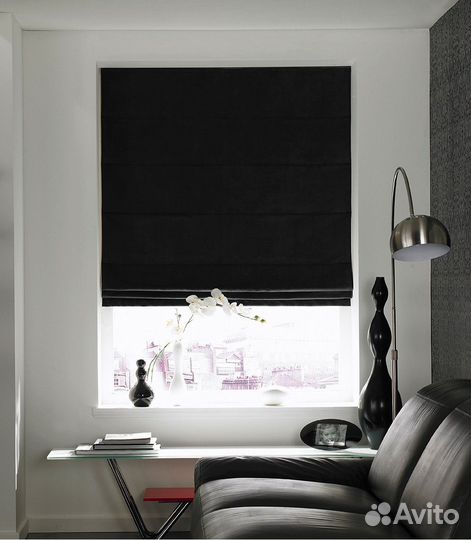 Римские шторы блэкаут