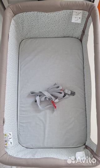 Кроватка приставная chicco next2me