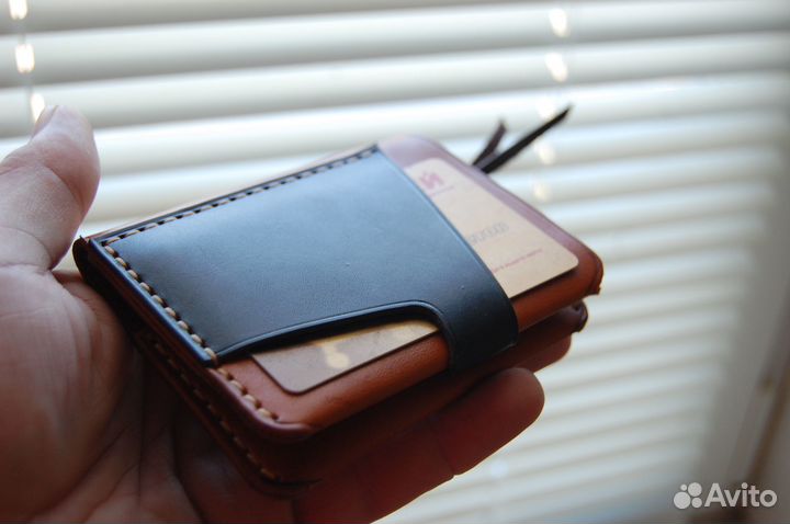 Картхолдер ручная работа (нат.кожа)