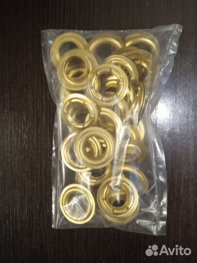 Люверсы латунь 16мм