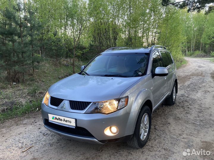Mitsubishi Outlander 2.4 CVT, 2008, 206 000 км