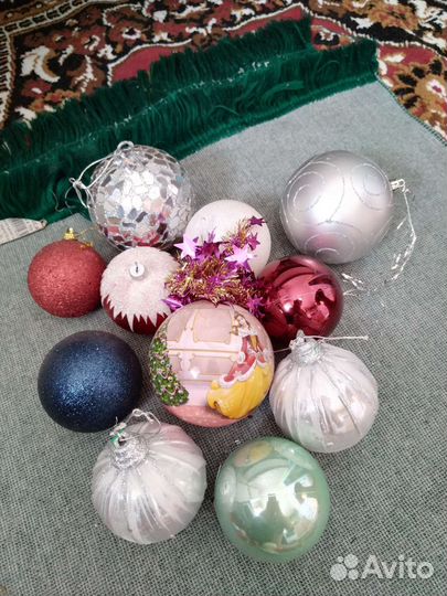 Новый год игрушки