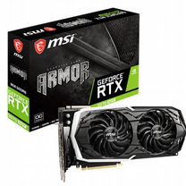 Видеокарта MSI GeForce RTX 2070 Super armor OC 8Gb