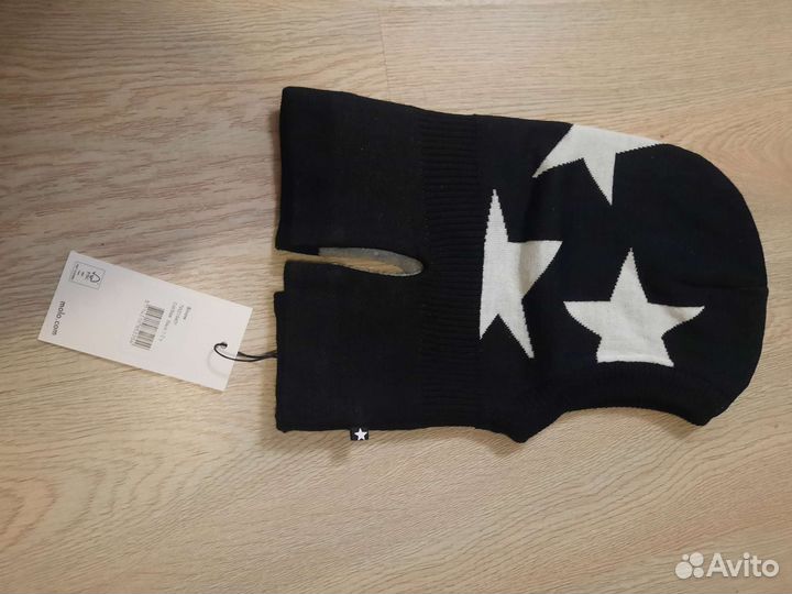 Molo snow black 1-2 шлем зимний моло 21/22