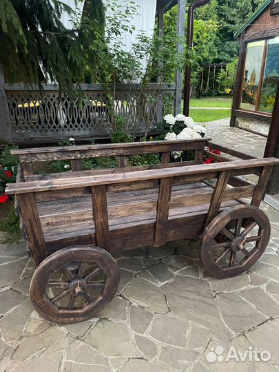 Декоративная телега