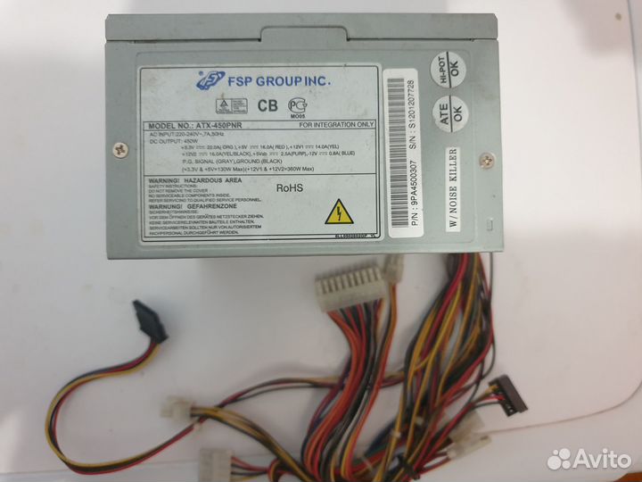 Блок питания для пк 450w