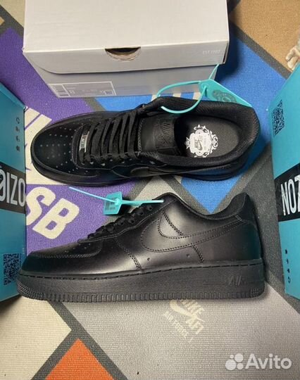 Nike Air Force 1 Black Оригинал
