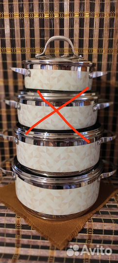 Кастрюля из нержавейки Даникс