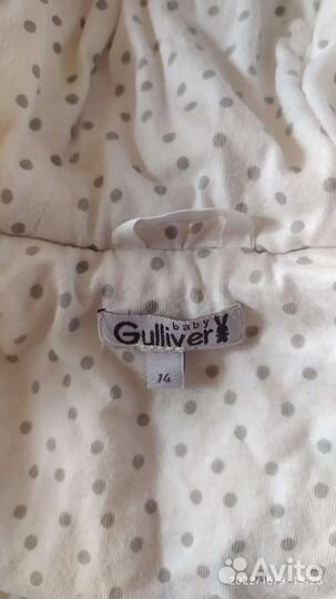 Курточка для девочки р. 74 Gulliver