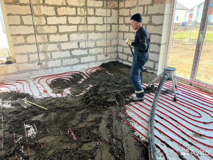Механизированная стяжка пола