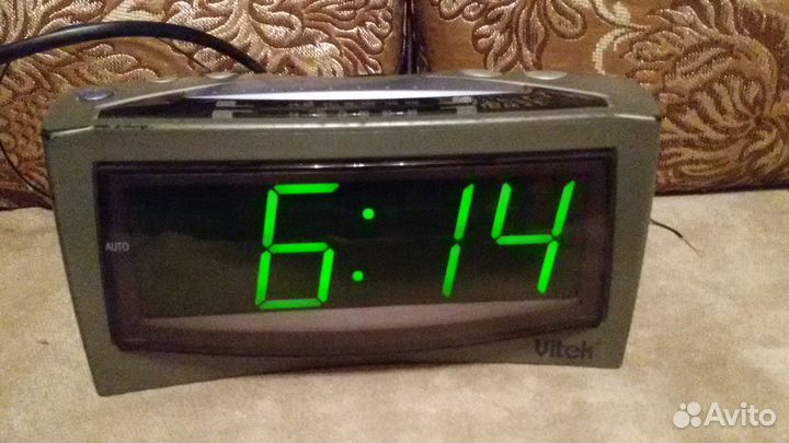 Радио часы будильник