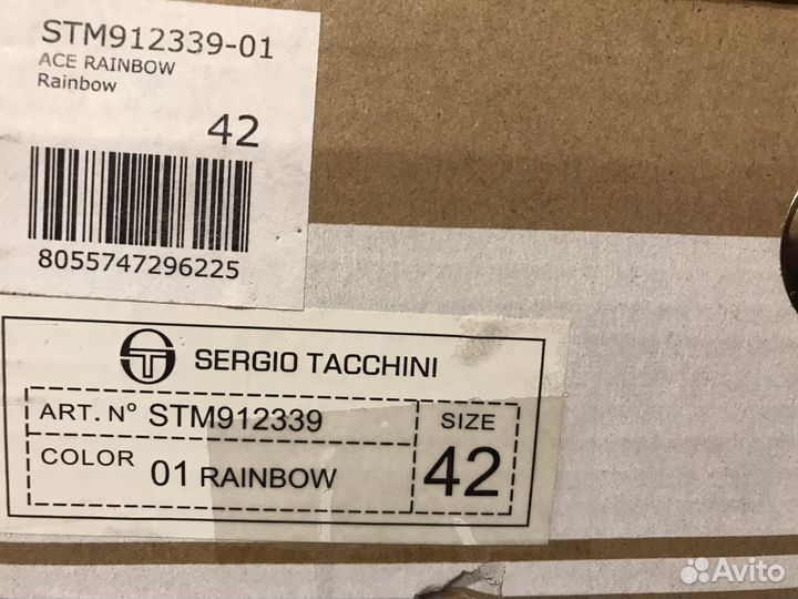 Кеды Sergio Tacchini ace rainbow