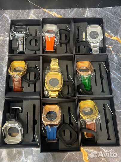 Корпус для apple watch ultra 49mm golden concept